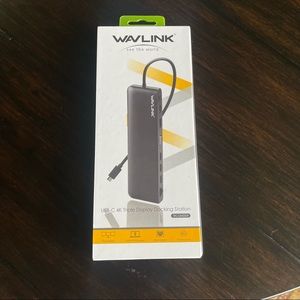 Wavlink triple display docking station